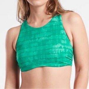 NWT Athleta Maldives Printed Bikini Top Medium 36 D / DD